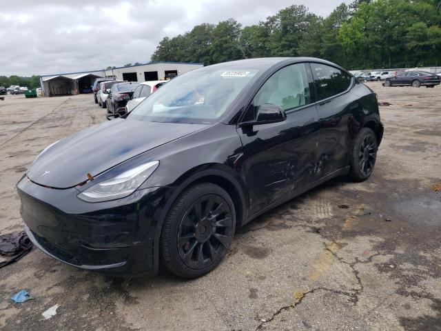 TESLA MODEL Y 2021 with VIN 5YJYGDEE9MF066838 - Photo from auction