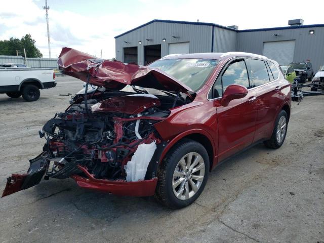 BUICK ENVISION E 2017 with VIN LRBFXBSA6HD125742 - Photo from auction