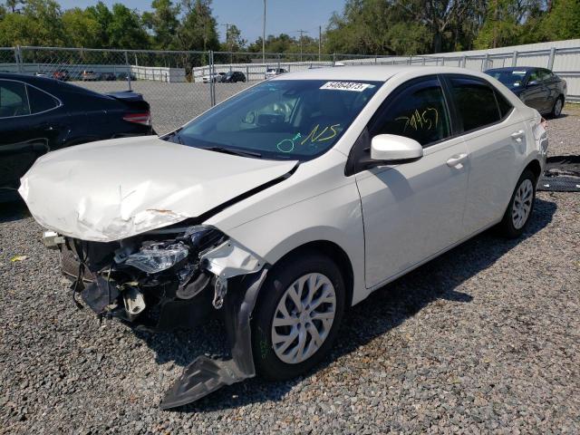 TOYOTA COROLLA L 2018 with VIN 5YFBURHE9JP822837 - Photo from auction