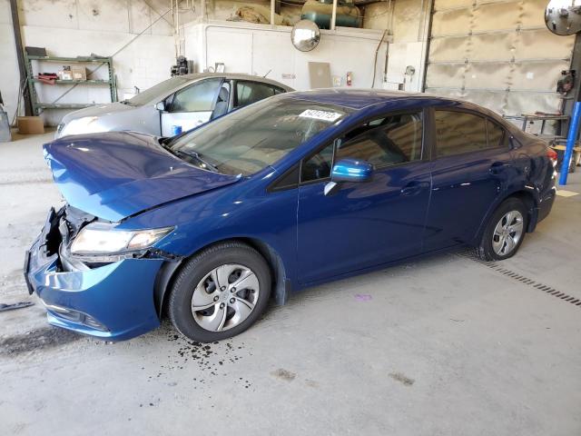 HONDA CIVIC LX 2014 with VIN 19XFB2F53EE273631 - Photo from auction