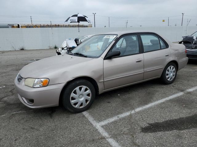 TOYOTA COROLLA CE 2002 with VIN 1NXBR12EX2Z606877 - Photo from auction