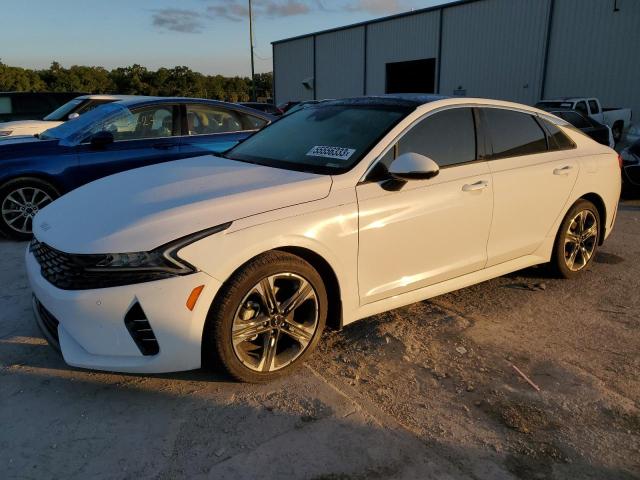 KIA K5 EX 2023 with VIN 5XXG34J26PG167971 - Photo from auction