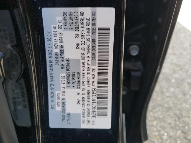 Photo 14 from auction – 2017 MAZDA 3 SPORT with VIN 3MZBN1K73HM103669