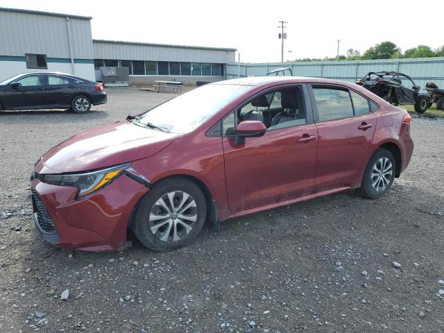 TOYOTA COROLLA LE 2022 with VIN JTDEAMDE2NJ045698 - Photo from auction