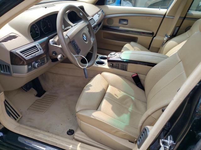 Photo 7 from auction – 2006 BMW 750 LI with VIN WBAHN83546DT62339