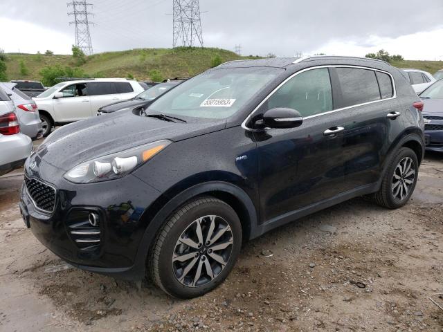 KIA SPORTAGE E 2019 with VIN KNDPNCAC8K7583101 - Photo from auction