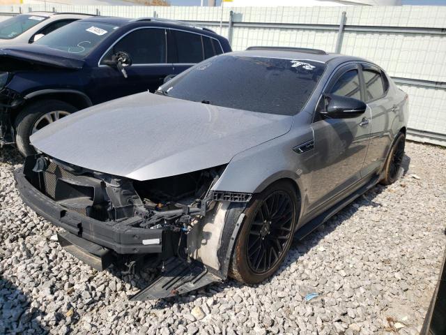 KIA OPTIMA SX 2015 with VIN 5XXGR4A65FG422271 - Photo from auction