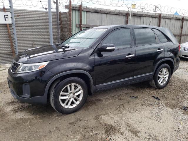 KIA SORENTO LX 2015 with VIN 5XYKT3A60FG646307 - Photo from auction