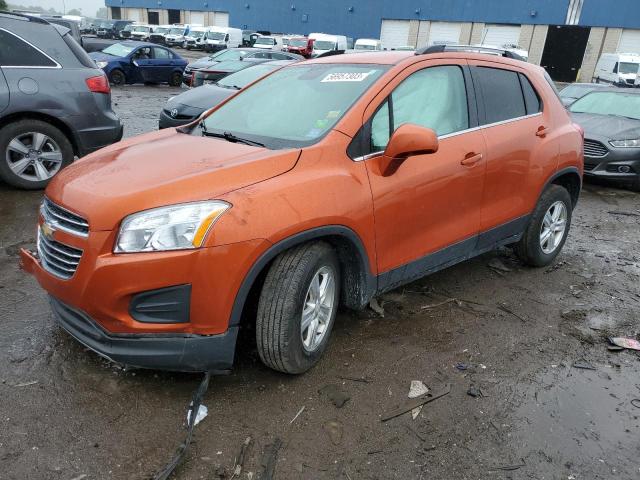 CHEVROLET TRAX 1LT 2016 with VIN KL7CJLSB8GB662737 - Photo from auction