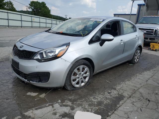 KIA RIO LX 2013 with VIN KNADM4A31D6137826 - Photo from auction