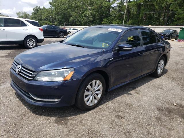 VOLKSWAGEN PASSAT S 2014 with VIN 1VWAT7A39EC081421 - Photo from auction