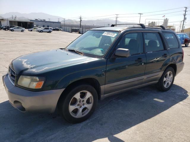 SUBARU FORESTER 2003 with VIN JF1SG65623H732484 - Photo from auction