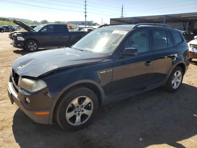 BMW X3 3.0SI 2008 with VIN WBXPC93448WJ08626 - Photo from auction