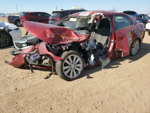 KIA FORTE SX 2012 with VIN KNAFW4A30C5505906 - Photo from auction