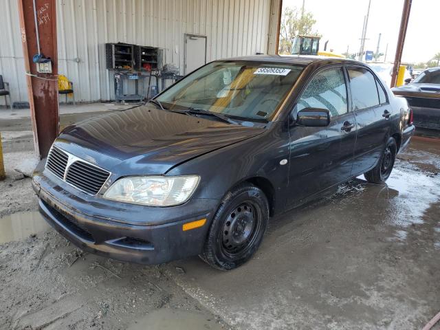 MITSUBISHI LANCER ES 2002 with VIN JA3AJ26E72U077121 - Photo from auction