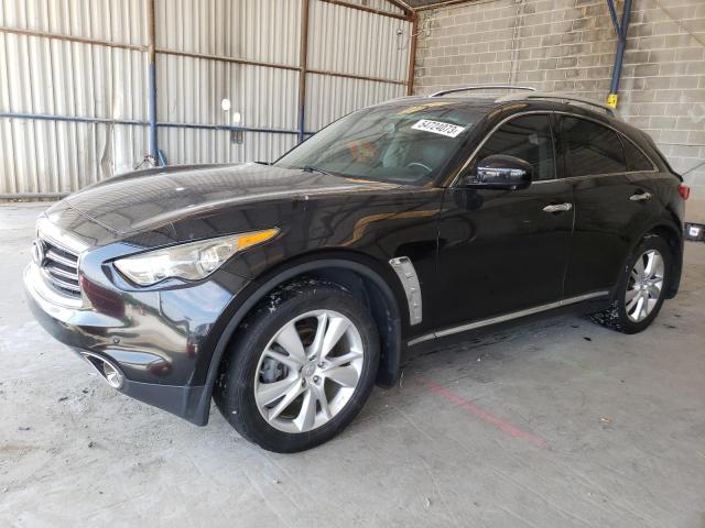 INFINITI FX35 2012 with VIN JN8AS1MU6CM122655 - Photo from auction