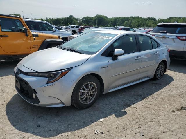 TOYOTA COROLLA LE 2020 with VIN JTDEBRBE2LJ000870 - Photo from auction