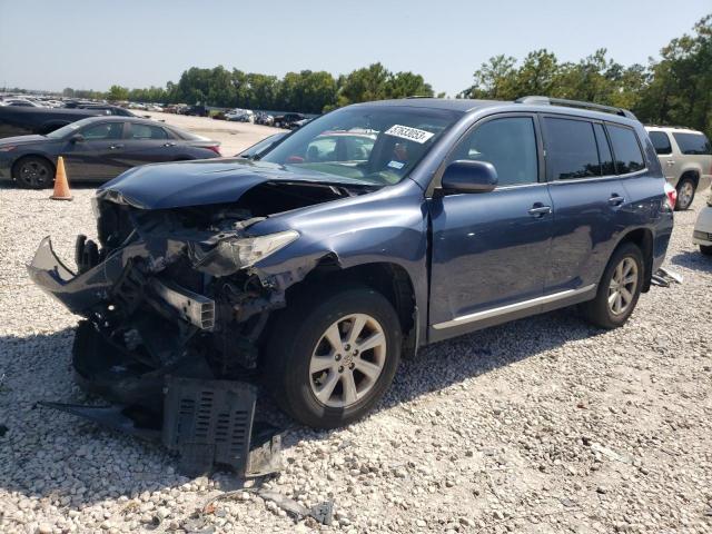 TOYOTA HIGHLANDER 2013 with VIN 5TDBK3EH4DS254350 - Photo from auction