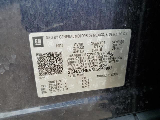 Photo 14 from auction – 2020 CHEVROLET EQUINOX LS with VIN 3GNAXHEV5LS559891