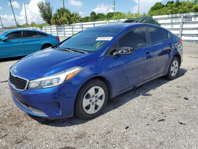 KIA FORTE LX 2018 with VIN 3KPFK4A74JE270638 - Photo from auction