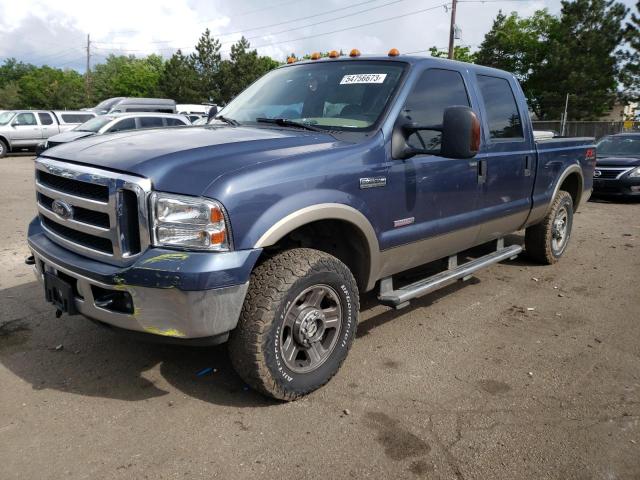 FORD F250 SUPER 2007 with VIN 1FTSW21P57EA90645 - Photo from auction