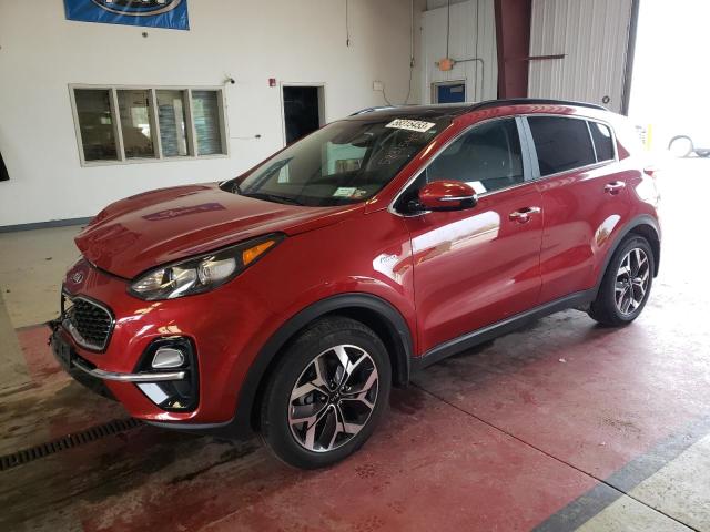 KIA SPORTAGE E 2022 with VIN KNDPNCAC2N7012501 - Photo from auction