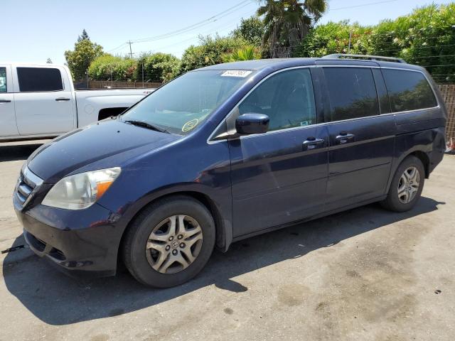 HONDA ODYSSEY EX 2007 with VIN 5FNRL38787B131349 - Photo from auction