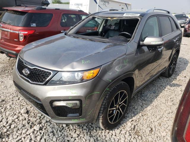 KIA SORENTO SX 2012 with VIN 5XYKWDA24CG283399 - Photo from auction