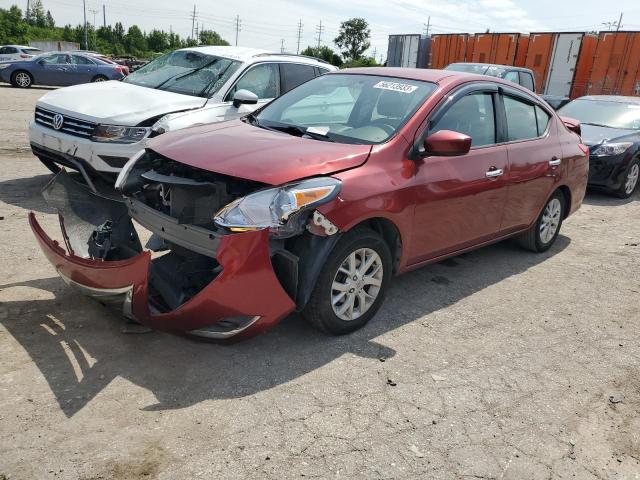 NISSAN VERSA S 2018 with VIN 3N1CN7AP3JL854555 - Photo from auction