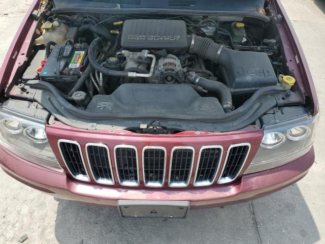 Photo 12 from auction – 2002 JEEP GRAND CHER with VIN 1J4GW58J92C189265
