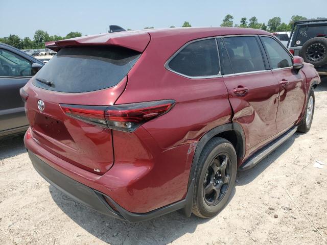 Photo 3 from auction – 2022 TOYOTA HIGHLANDER with VIN 5TDZZRAH3NS543319