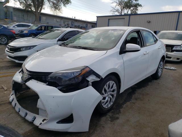 TOYOTA COROLLA L 2017 with VIN 5YFBURHE4HP599763 - Photo from auction
