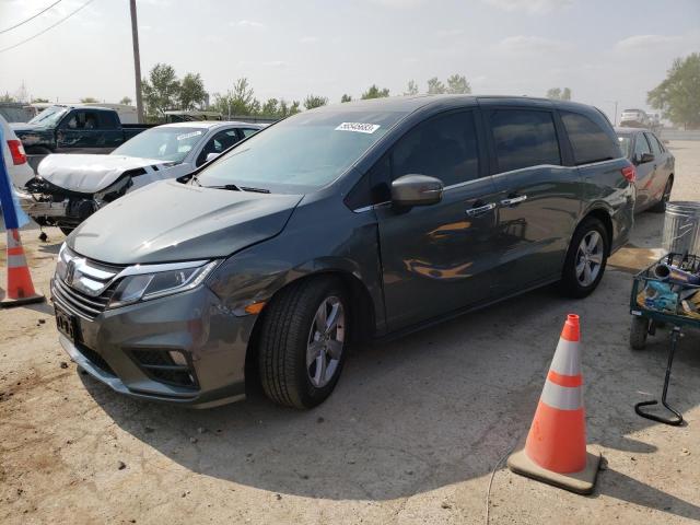 HONDA ODYSSEY EX 2019 with VIN 5FNRL6H70KB051909 - Photo from auction