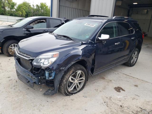 CHEVROLET EQUINOX PR 2017 with VIN 2GNFLGEK5H6282456 - Photo from auction