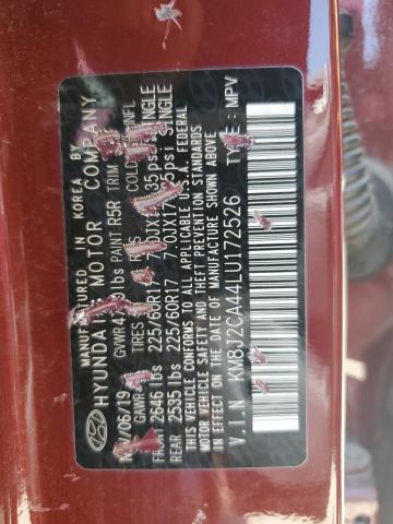 Photo 14 from auction – 2020 HYUNDAI TUCSON SE with VIN KM8J2CA44LU172526