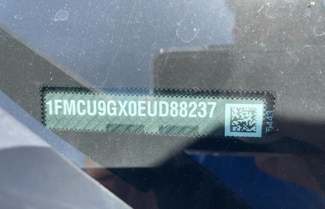 Photo 10 from auction – 2014 FORD ESCAPE SE with VIN 1FMCU9GX0EUD88237