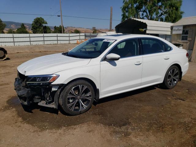VOLKSWAGEN PASSAT SE 2021 with VIN 1VWSA7A36MC017362 - Photo from auction