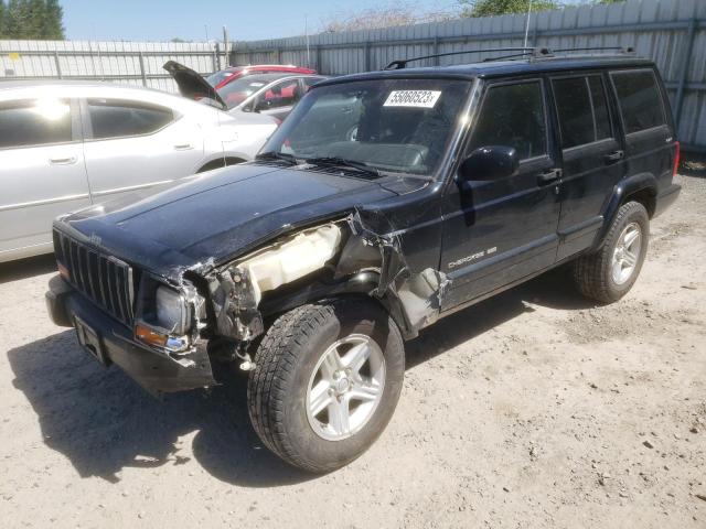 JEEP CHEROKEE C 2001 with VIN 1J4FF58S11L552399 - Photo from auction