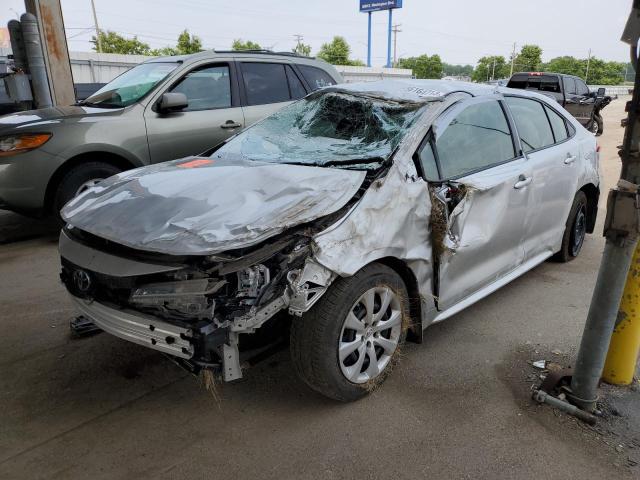 TOYOTA COROLLA LE 2021 with VIN JTDEPMAE9MJ117899 - Photo from auction