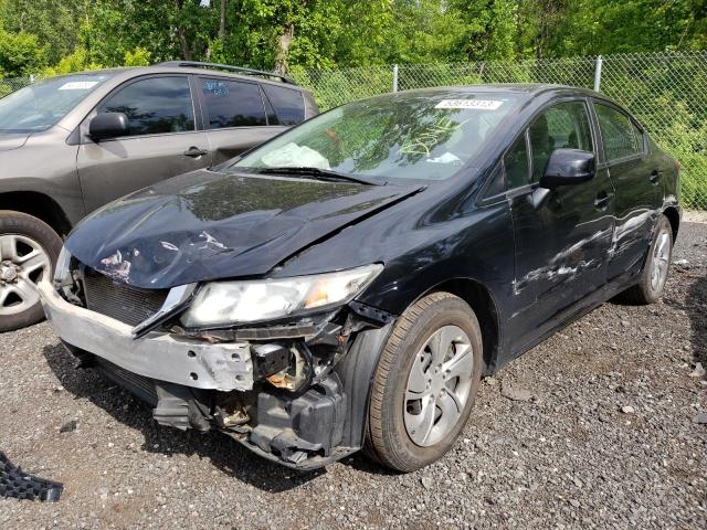 HONDA CIVIC LX 2013 with VIN 2HGFB2F59DH548844 - Photo from auction