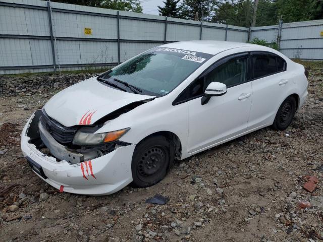 HONDA CIVIC LX 2012 with VIN 2HGFB2F54CH586223 - Photo from auction