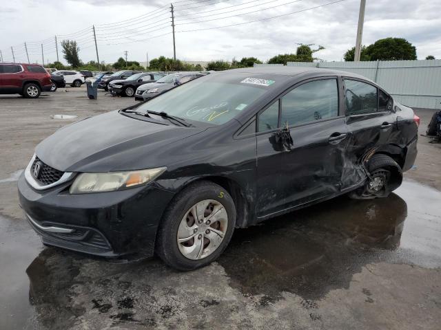 HONDA CIVIC LX 2015 with VIN 19XFB2F57FE099693 - Photo from auction