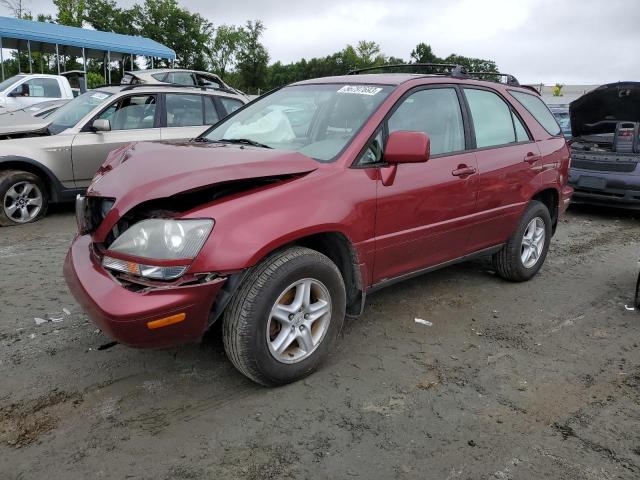 LEXUS RX 300 1999 with VIN JT6HF10U0X0082789 - Photo from auction