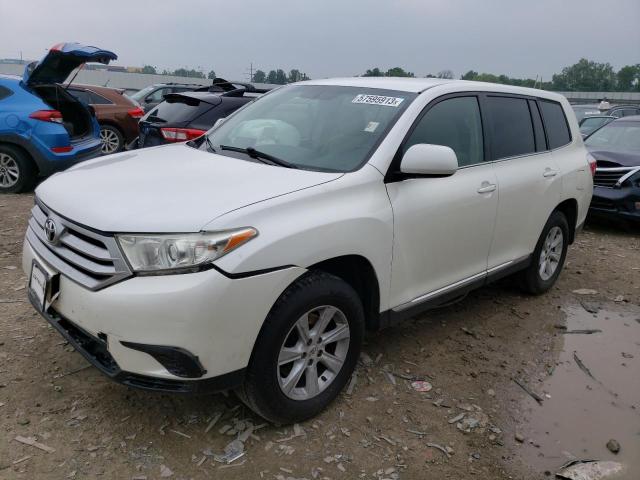 TOYOTA HIGHLANDER 2013 with VIN 5TDZA3EH7DS033858 - Photo from auction
