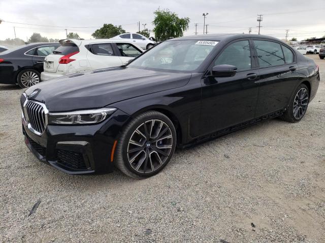 BMW 740 I 2020 with VIN WBA7T2C02LCD30299 - Photo from auction