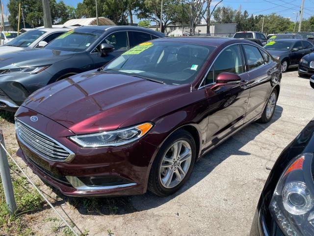 Photo 2 from auction – 2018 FORD FUSION SE with VIN 3FA6P0HD1JR230747