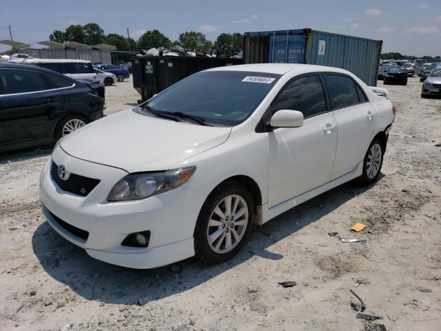 TOYOTA COROLLA BA 2009 with VIN 2T1BU40E59C104941 - Photo from auction