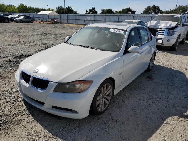 BMW 328 I 2008 with VIN WBAVA37538NL57836 - Photo from auction