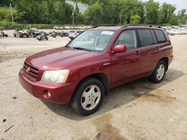 TOYOTA HIGHLANDER 2005 with VIN JTEEP21A850089517 - Photo from auction