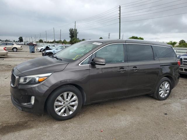 KIA SEDONA EX 2017 with VIN KNDMC5C19H6281427 - Photo from auction